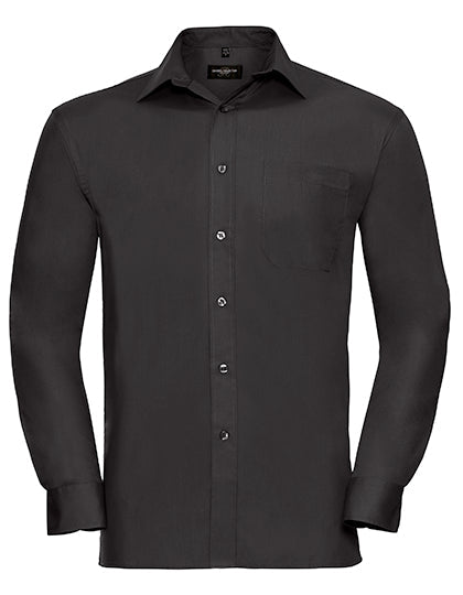 Men´s L/S Pure Cotton Easy Care Poplin Shirt