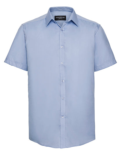 Men´s Short Sleeve Herringbone Shirt